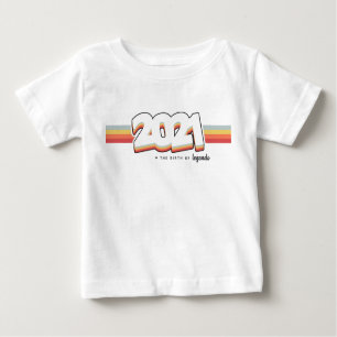 T-shirt Pour Bébé 2021 La naissance des légendes
