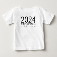 2024 Capricorne édition T-shirt bébé