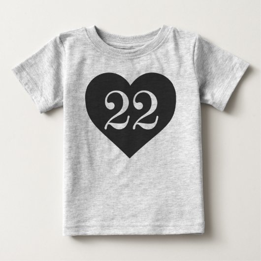 T-SHIRT POUR BÉBÉ 22 (Devant)