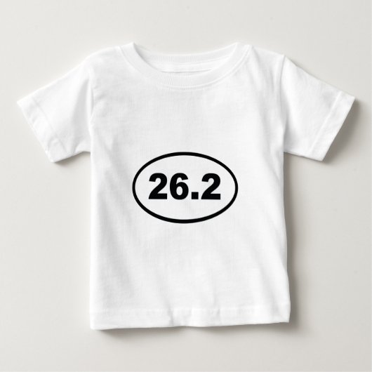 T-SHIRT POUR BÉBÉ 26.2 (Devant)