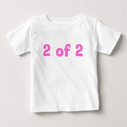 T-shirt Pour Bébé 2 de 2 - customisé (Devant)