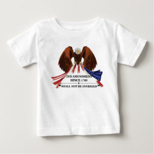 T-shirt Pour Bébé 2e amendement Oreiller