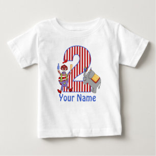 T-shirt Pour Bébé 2ème Chemise personnalisée par cirque