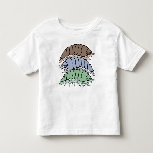 T-Shirt pour bébé - 3 pilules de bugs (blanc) (Devant)