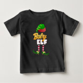 T-shirt Pour Bébé 3D Bébé Elf Fun Family Matching (Devant)
