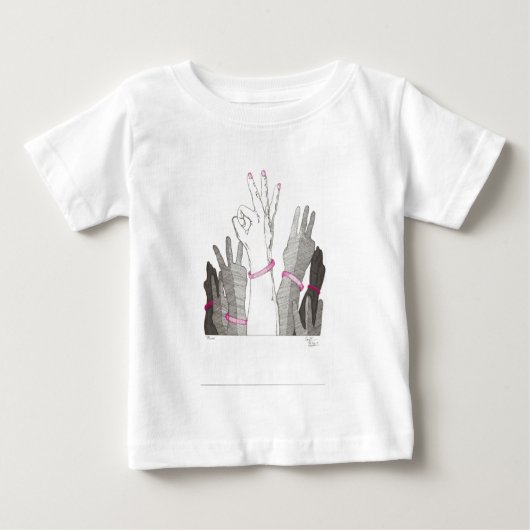 T-shirt Pour Bébé 3daysalute (Devant)