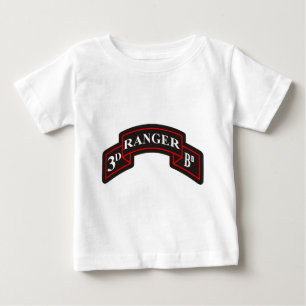 T-shirt Pour Bébé 3e bataillon des Rangers, 75e régiment des Ranger