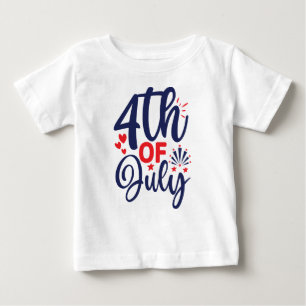 T-shirt Pour Bébé 4 juillet-68826