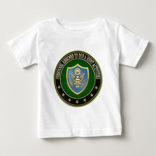 T-shirt Pour Bébé [600] DOD & Activités conjointes CSIB Édition spéc (Devant)