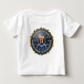 T-shirt Pour Bébé [600] FBI Special Edition (Dos)