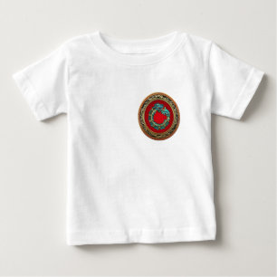 T-shirt Pour Bébé [600] Serpent Dieu Quetzalcoatl [Jade]