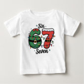 T-shirt Pour Bébé 67 Meme Christmas Lights (Devant)