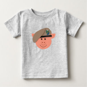 T-shirt Pour Bébé 75e régiment de rangers
