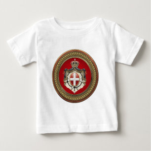 T-shirt Pour Bébé [900] Ordre de Malte - Armoiries de SMOM