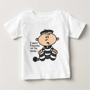 T-shirt Pour Bébé 9 mois sur le prisonnier intérieur de bébé