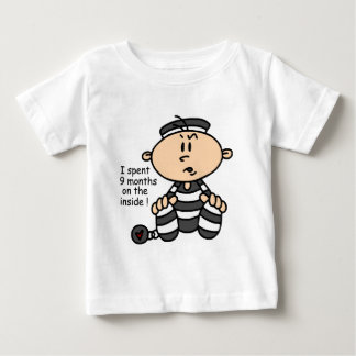 T-shirt Pour Bébé 9 mois sur le prisonnier intérieur de bébé