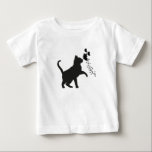 T-shirt Pour Bébé a cat<br><div class="desc">A stylish t-shirt featuring a cute and playful cat design that adds charm to your everyday outfit. Made from soft,  breathable fabric for all-day comfort,  it’s perfect for cat lovers who enjoy fun,  casual fashion with a touch of personality and adorable feline vibes. 🐱</div>