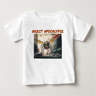 T-shirt pour bébé à l'Apocalypse d'insectes