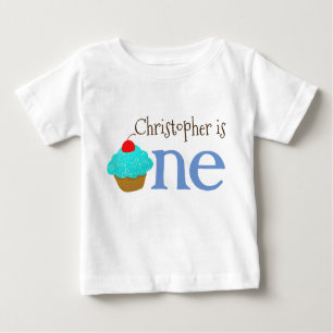 T-shirt Pour Bébé Ă?re chemise personnalisée de petit gâteau