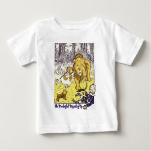 T-shirt Pour Bébé Ă?re copie vintage d'édition de magicien d'Oz
