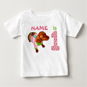 T-shirt Pour Bébé Ă?res chemises personnalisées d'anniversaire pour