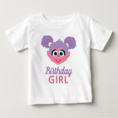 T-shirt Pour Bébé Abby Cadabby | Visage Fleur | Fille d'anniversaire (Devant)
