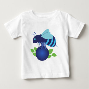 T-shirt Pour Bébé Abeille de bleuet