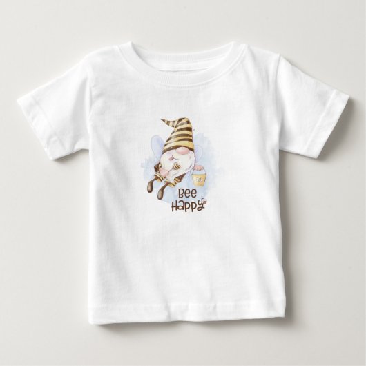 T-shirt Pour Bébé Abey Happy (Devant)