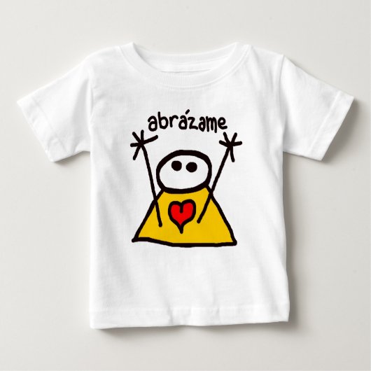T-shirt Pour Bébé abrazame (Devant)