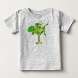 T-shirt Pour Bébé Absinthe Girl In Glass (pas de texte)