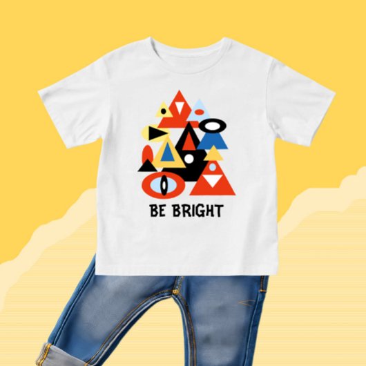 T-shirt Pour Bébé Abstrait géométrique