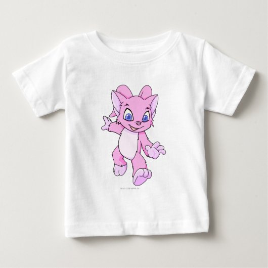 T-shirt Pour Bébé Acara rose (Devant)