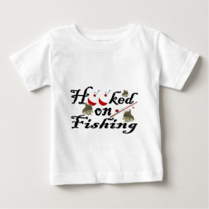 T-shirt Pour Bébé accroché sur la pêche