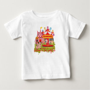 T-shirt Pour Bébé Accueil à la foire régionale - carnaval