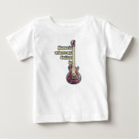 Accueil est où se trouve ma guitare. mots de motiv