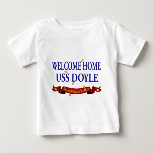 T-shirt Pour Bébé Accueil USS Doyle (Devant)