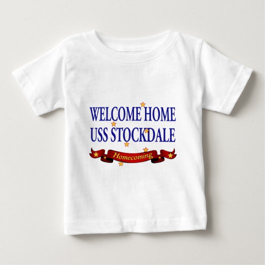 T-shirt Pour Bébé Accueil USS Stockdale (Devant)