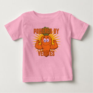 T-shirt Pour Bébé Actionné par le légume