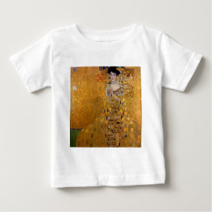 T-shirt Pour Bébé Adele, Madame en or - Gustav Klimt