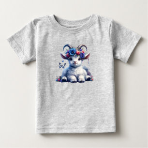 T-shirt Pour Bébé Adorable chèvre bébé Toddler T-shirt