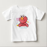 T-shirt Pour Bébé Adorable Elmo | Ajoutez Votre Propre Nom<br><div class="desc">Ce mignon t-shirt bébé présente Elmo de Sesame Street avec un design gai qui met en valeur son sourire emblématique. Avec une option de texte personnalisable pour ajouter le nom de votre enfant, ce t-shirt est un ajout amusant et personnel à la garde-robe de votre petit. Parfait pour les fans...</div>