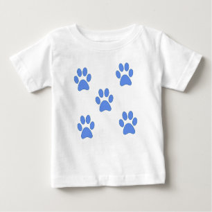 T-shirt Pour Bébé Adorable Empreinte de patte - Chemise