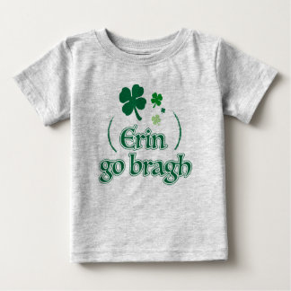 T-shirt Pour Bébé Adorable et Festif Erin go bragh