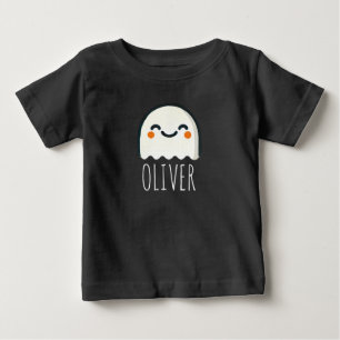 T-shirt Pour Bébé Adorable thème fantôme personnalisé