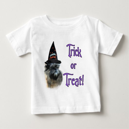 T-shirt Pour Bébé Affenpinscher Trick (Devant)