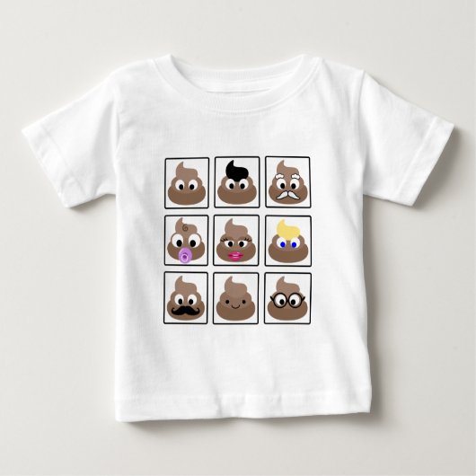 T-shirt Pour Bébé Afficher plusieurs faces (Devant)