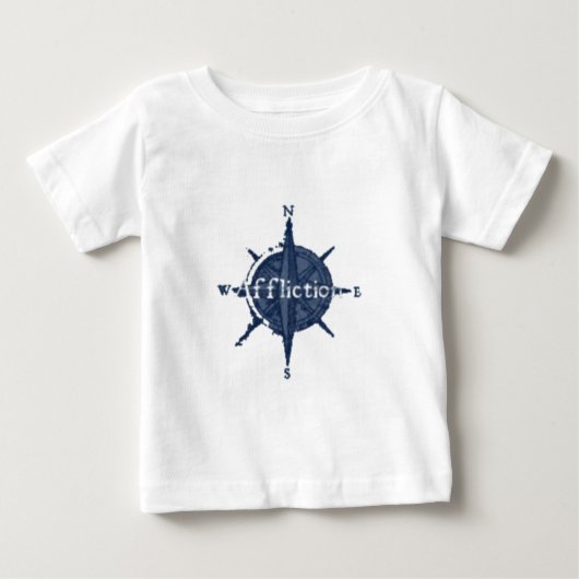 T-shirt Pour Bébé Affliction d'étoile bleue (Devant)