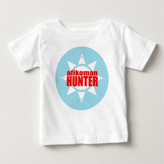 T-shirt Pour Bébé Afikoman Hunter (Devant)