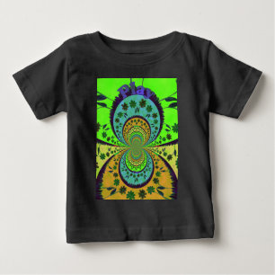 T-shirt Pour Bébé Africain traditionnel Hakuna Matata Couleurs.png