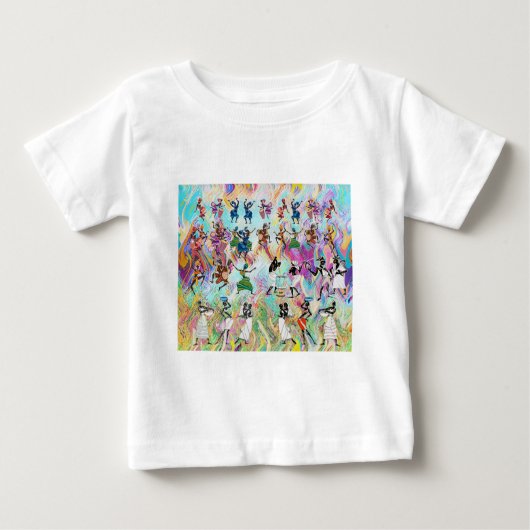 T-shirt Pour Bébé African Feast: Rhythms of Unity (Devant)